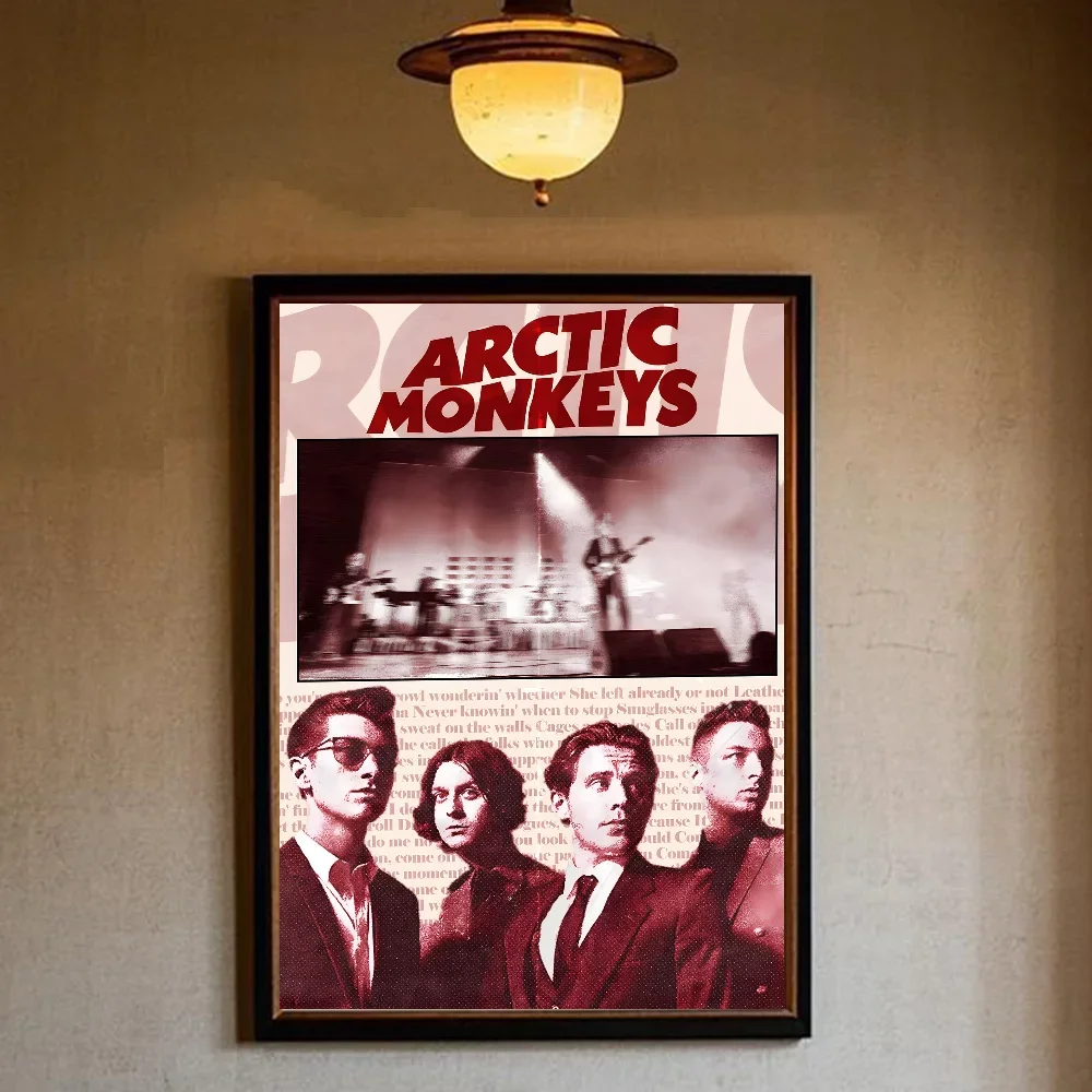 Plakat Arctic Monkeys - rockowa okładka Przezroczysty
