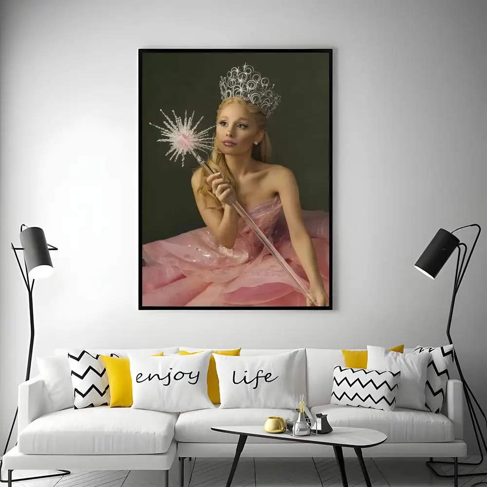 Plakat Ariana Grande - portret gwiazdy pop Wzór 2