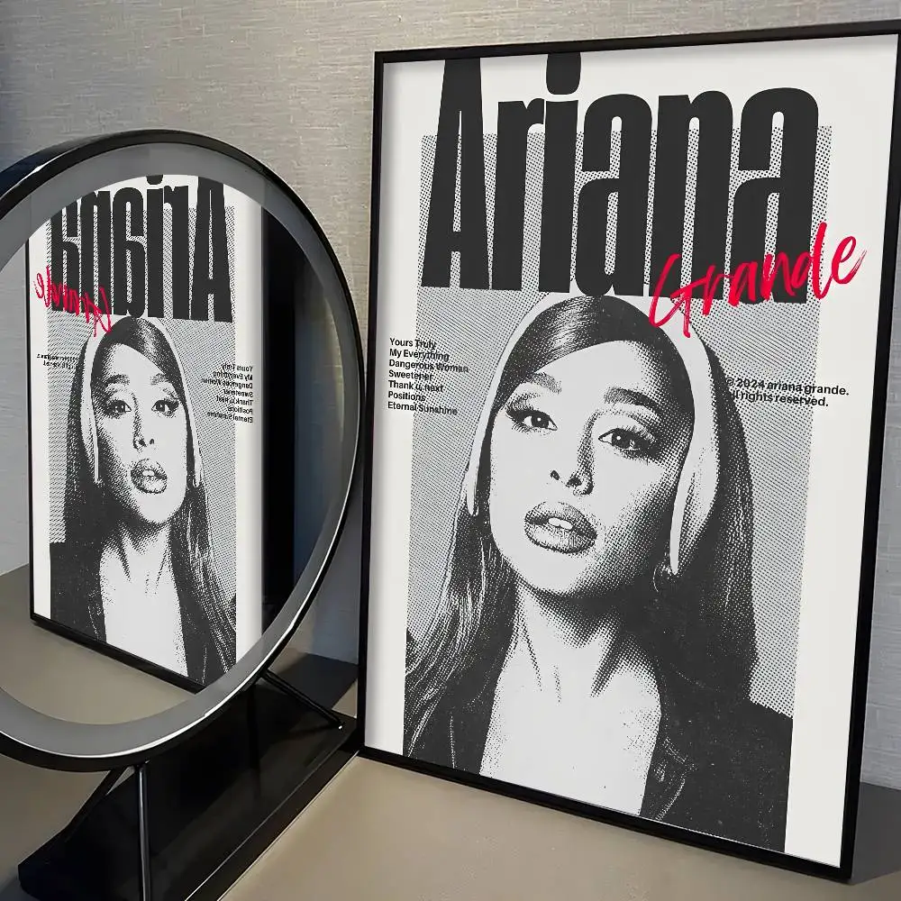 Plakat Ariana Grande - portret piosenkarki Wzór 1