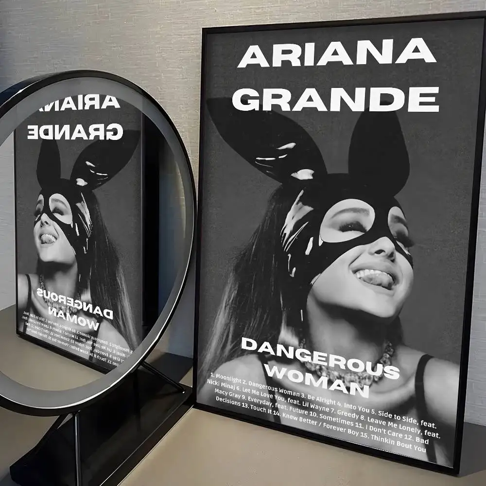 Plakat Ariana Grande - portret piosenkarki Wzór 2