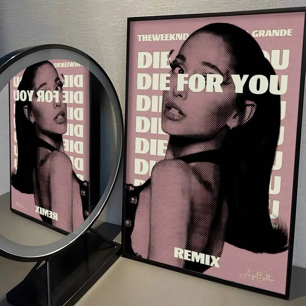 Plakat Ariana Grande - muzyczny do pokoju Wzór 6