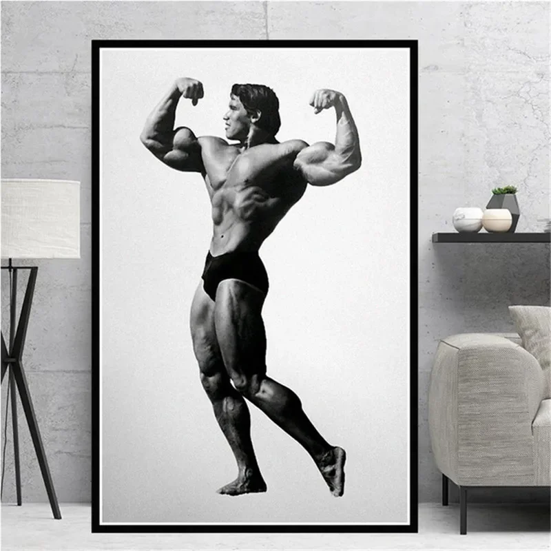 Plakat Arnold Schwarzenegger Kulturystyka Wzór 2
