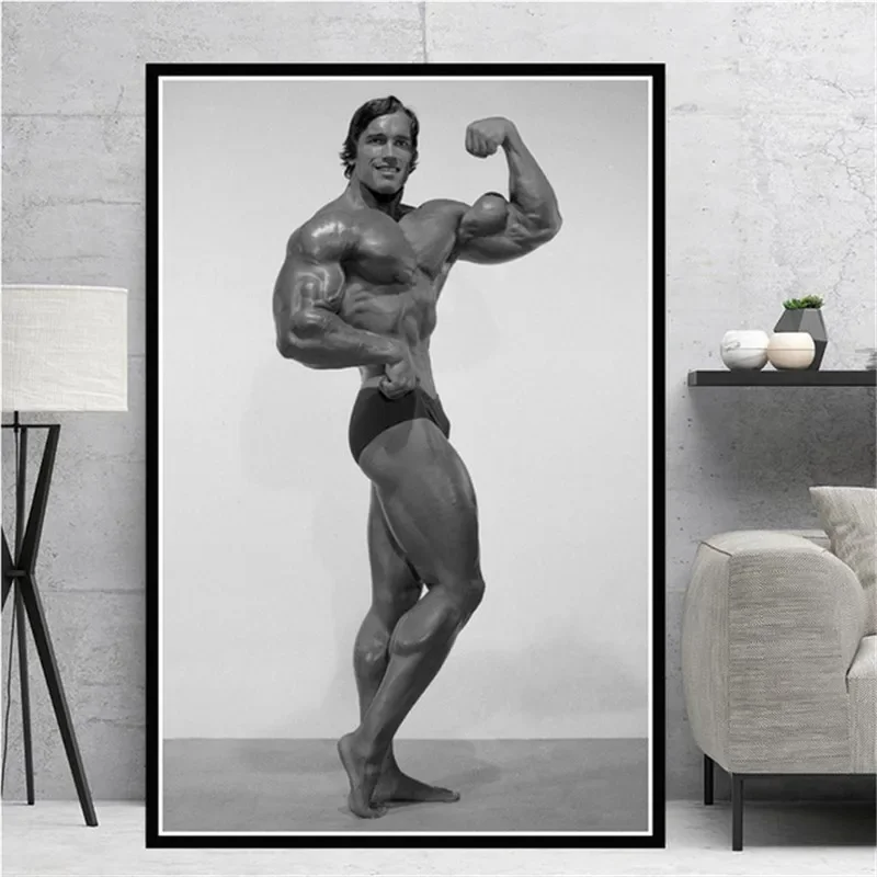 Plakat Arnold Schwarzenegger Kulturystyka Wzór 3