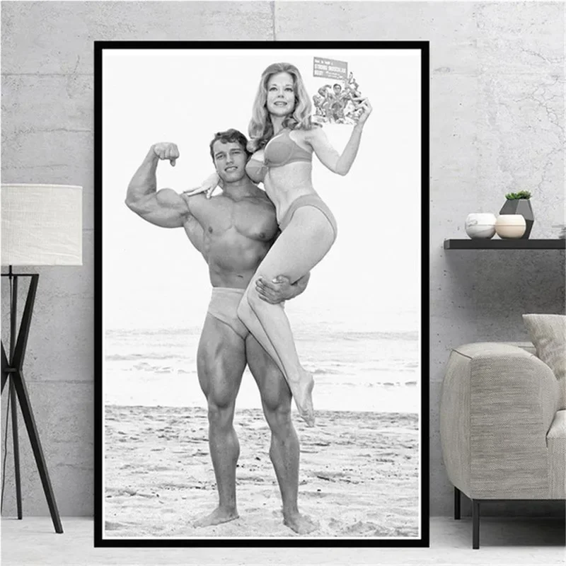 Plakat Arnold Schwarzenegger Kulturystyka Wzór 4