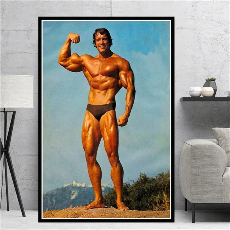 Plakat Arnold Schwarzenegger Kulturystyka Wzór 6