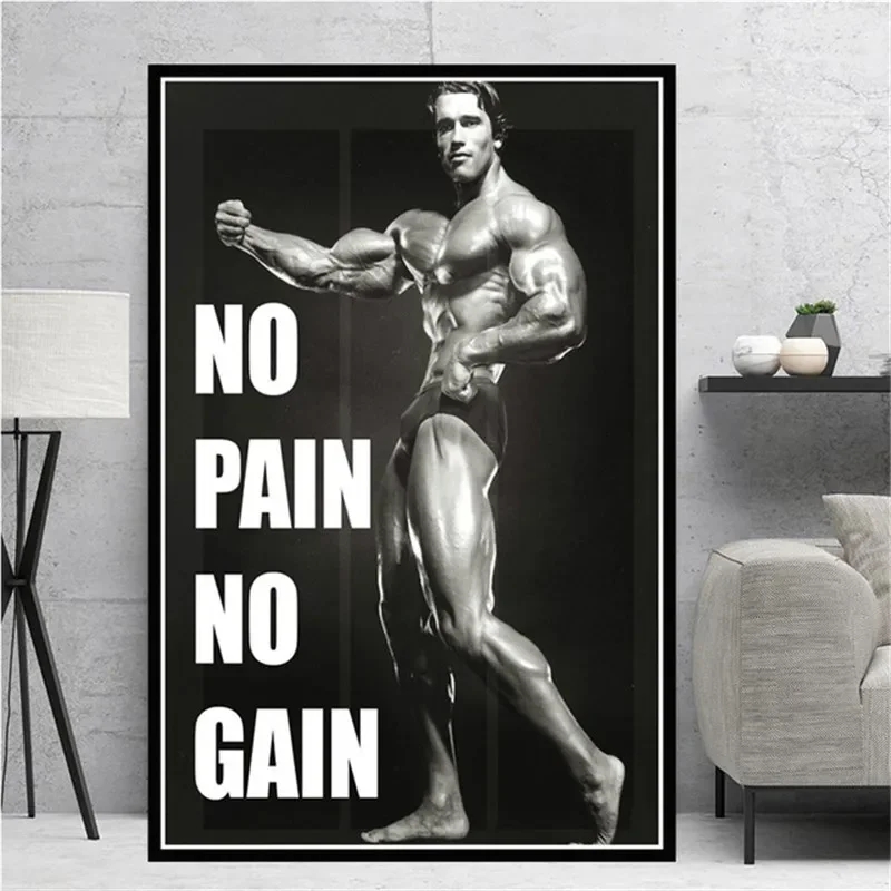 Plakat Arnold Schwarzenegger Kulturystyka Wzór 7
