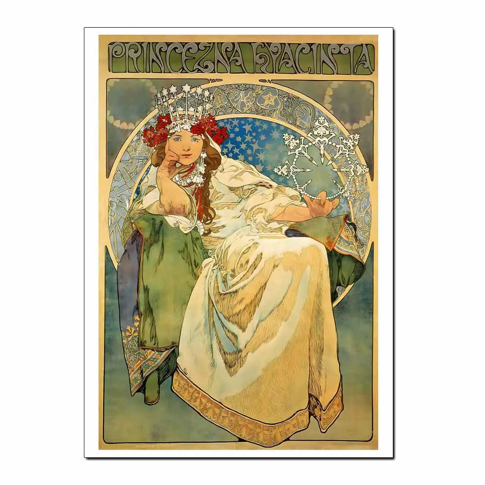 Art Nouveau – retro plakat abstrakcyjny Poster 20