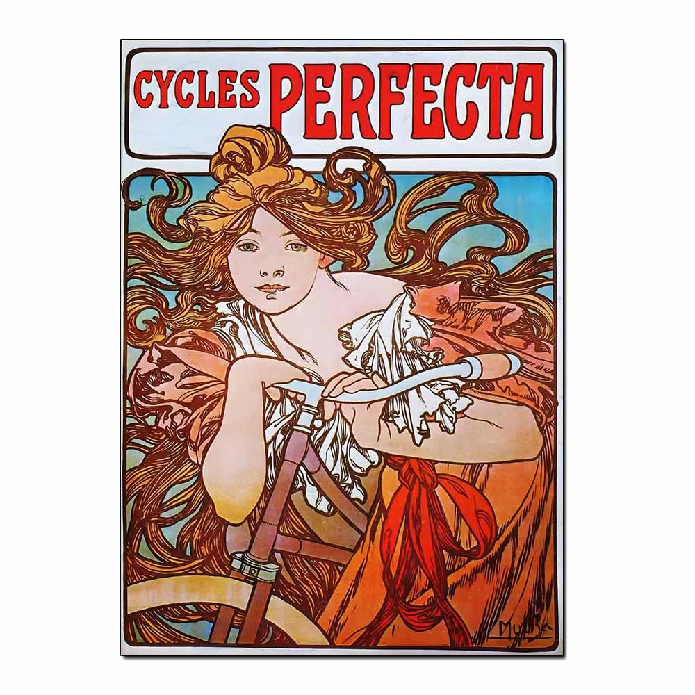 Art Nouveau – retro plakat abstrakcyjny Poster 21