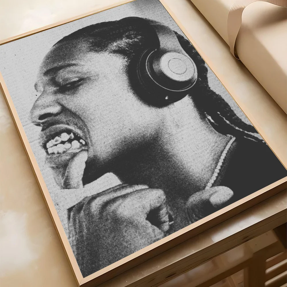 A$AP Rocky – plakat z raperem Wzór 3