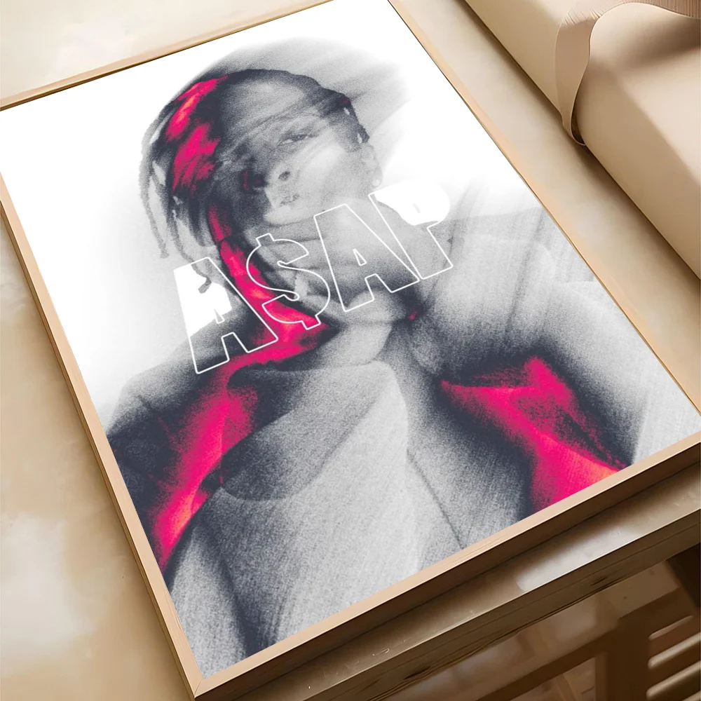 A$AP Rocky – plakat z raperem Wzór 4