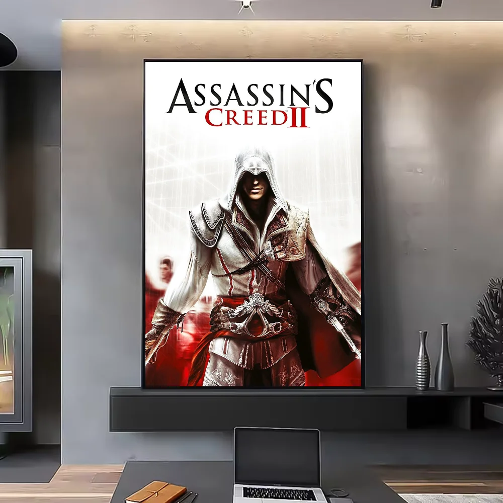 Plakat Assassin's Creed do pokoju gracza Burgundia