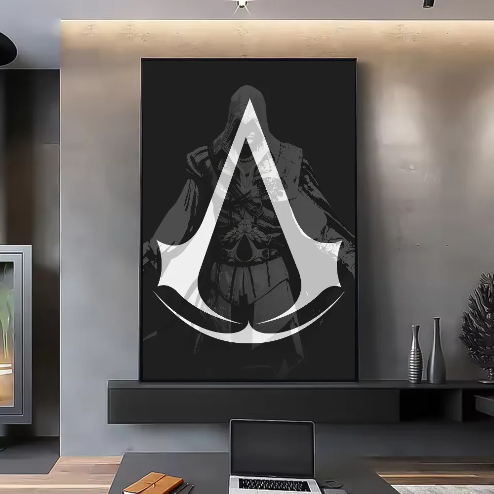 Plakat Assassin's Creed do pokoju gracza Niebieski
