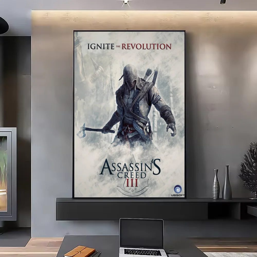 Plakat Assassin's Creed do pokoju gracza Złoto