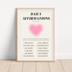 Plakat aura i liczby anielskie - duchowa grafika Wzór 1