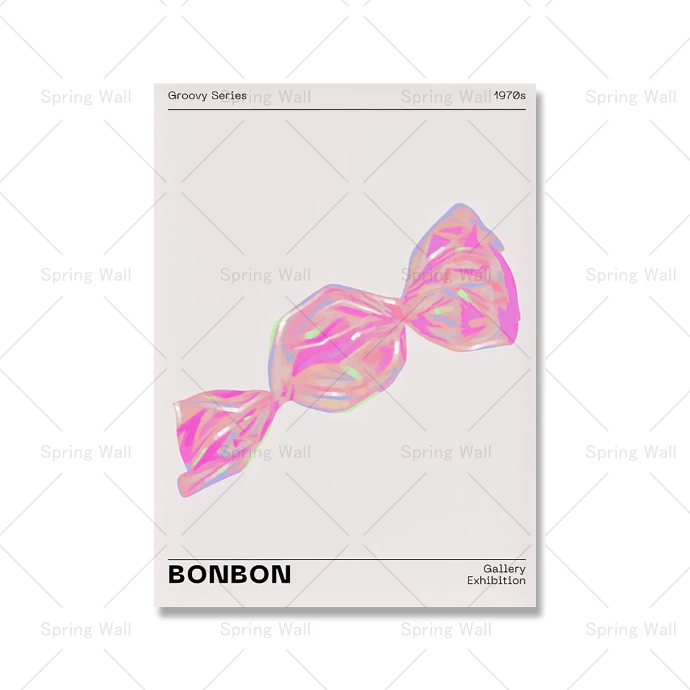 Plakat aura gradient różowy abstrakcyjny Burgundia