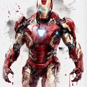 Plakat Avengers Marvel superbohaterowie Wzór 1