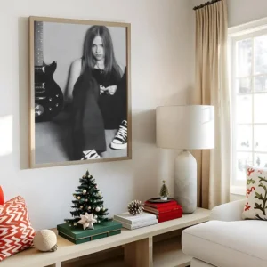 Plakat z Avril Lavigne Czarny3