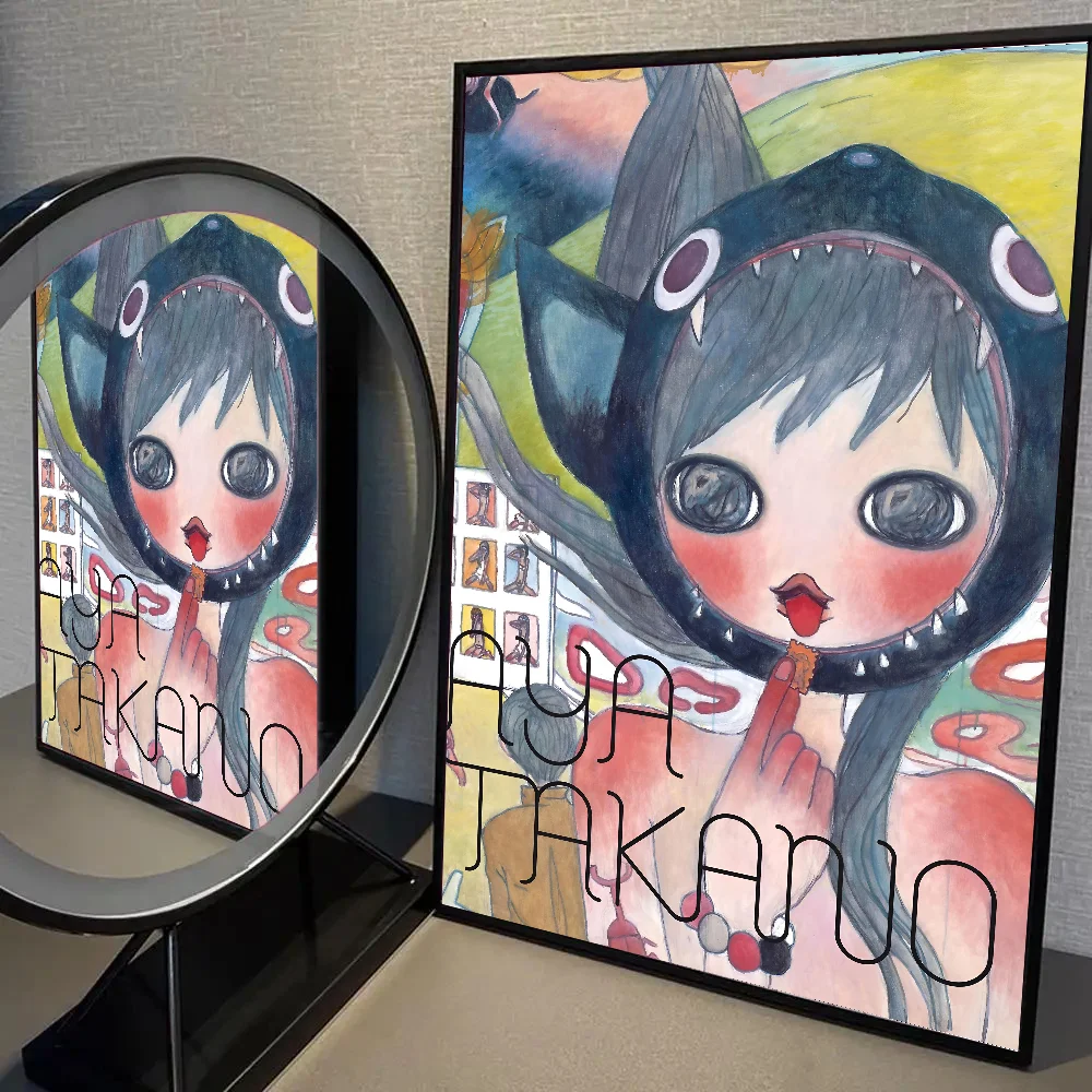 Aya Takano - artystyczny plakat Wzór 5