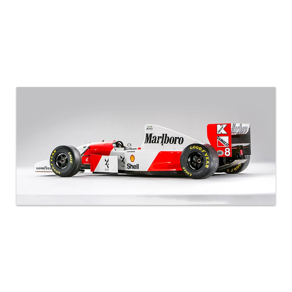 Plakat Ayrton Senna mistrz F1 Wzór 1