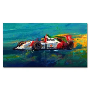 Plakat Ayrton Senna F1 legenda Wzór 1