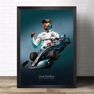 Plakat Ayrton Senna - Formuła 1 Wzór 1