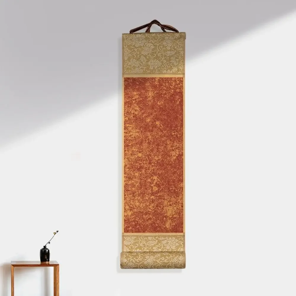 Plakat azjatycki zwój ryżowy w stylu boho Wzór 2