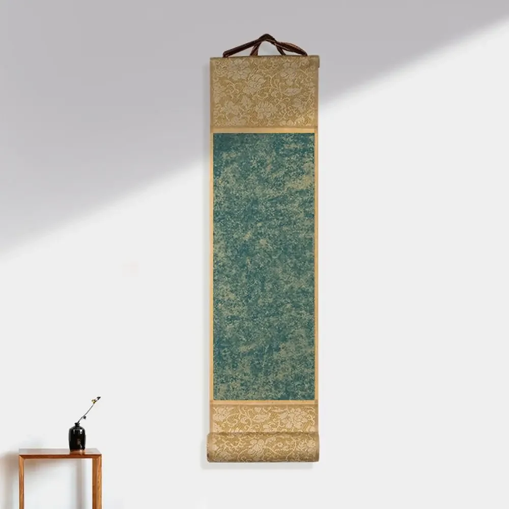 Plakat azjatycki zwój ryżowy w stylu boho Wzór 3