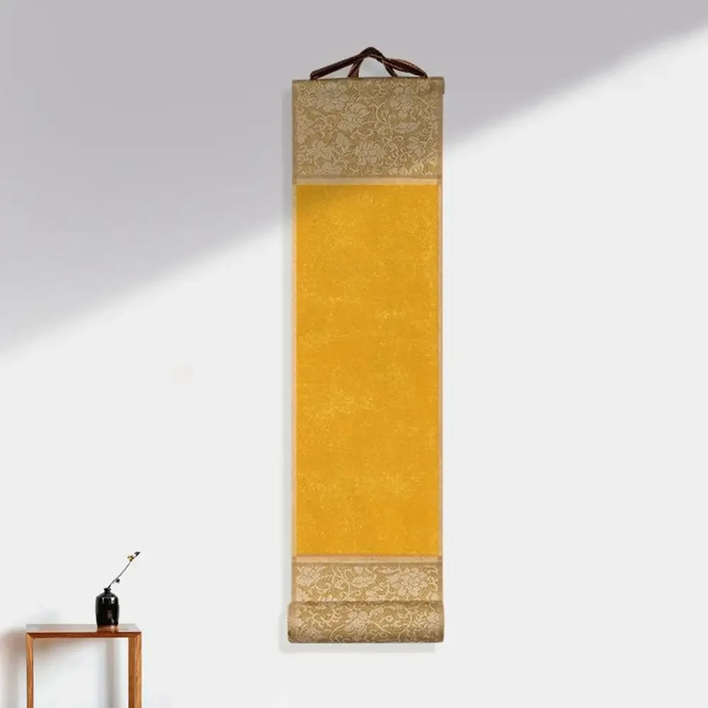 Plakat azjatycki zwój ryżowy w stylu boho Wzór 5