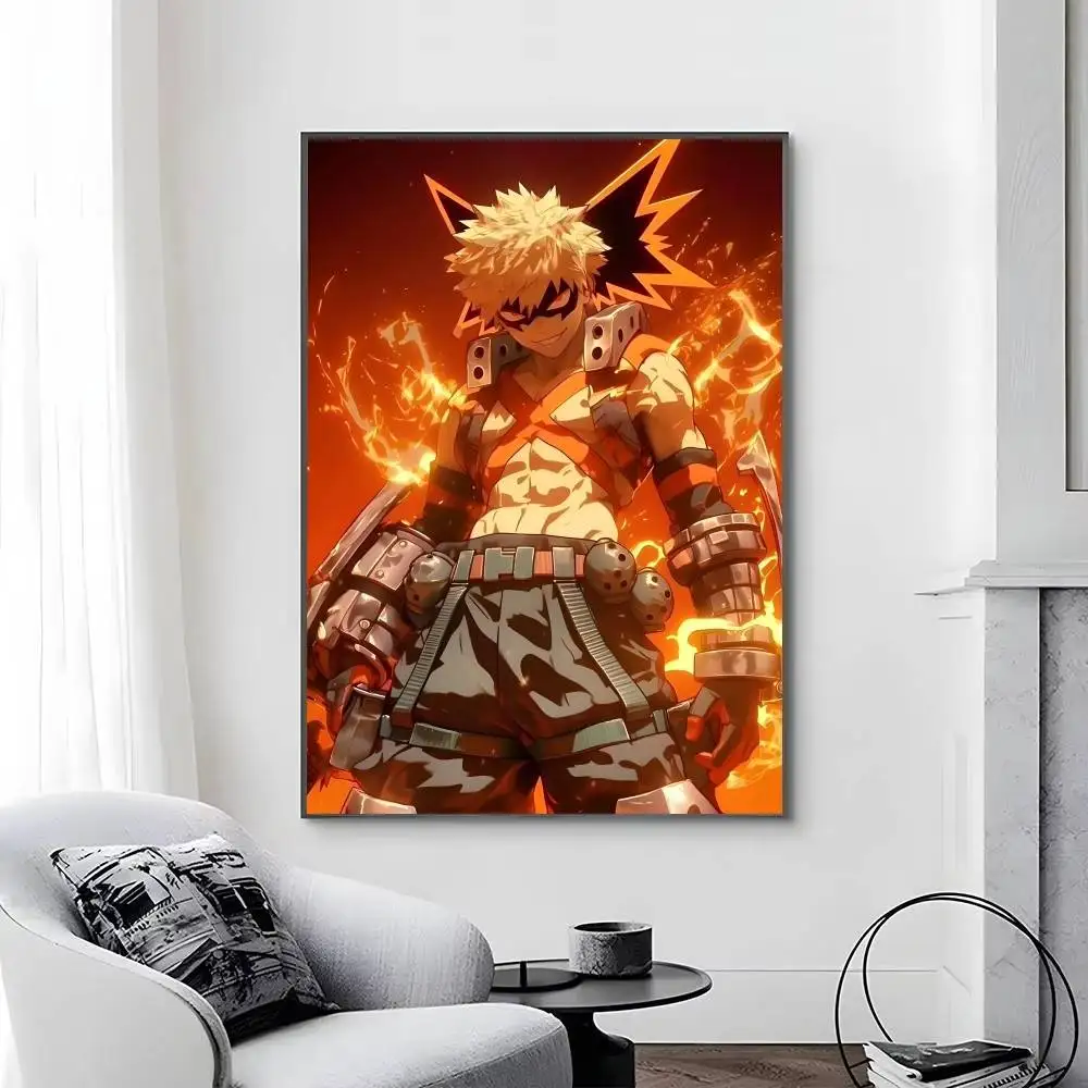 Plakat Bakugo Katsuki - anime My Hero Academia Wzór 1