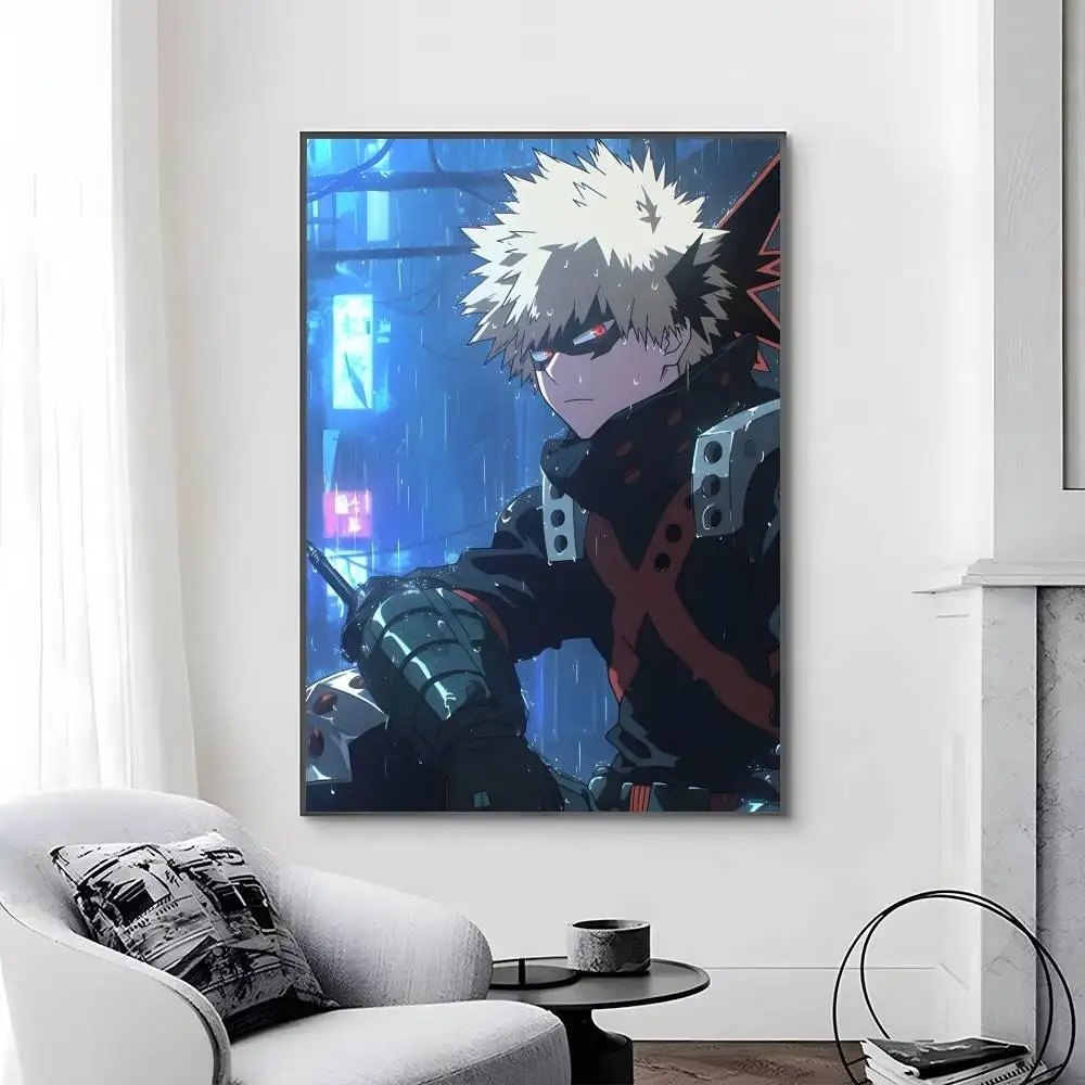 Plakat Bakugo Katsuki - anime My Hero Academia Wzór 2
