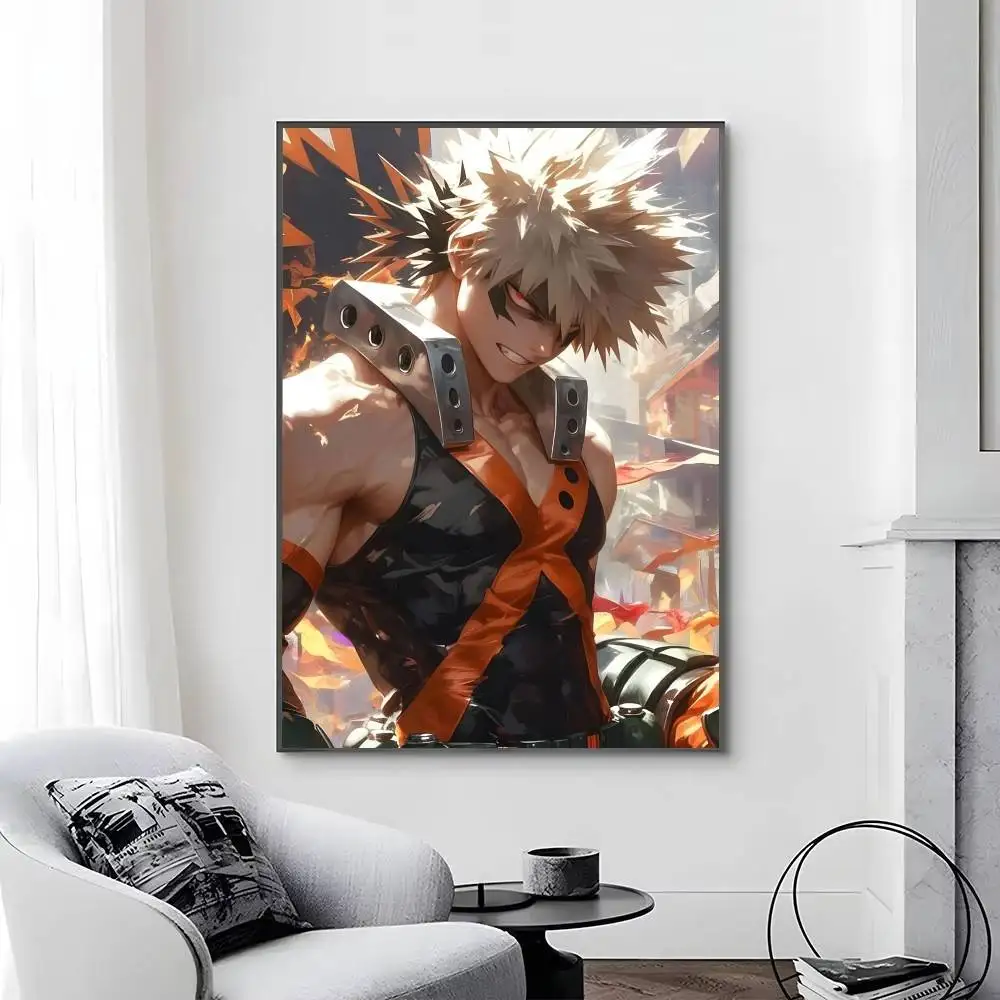 Plakat Bakugo Katsuki - anime My Hero Academia Wzór 3