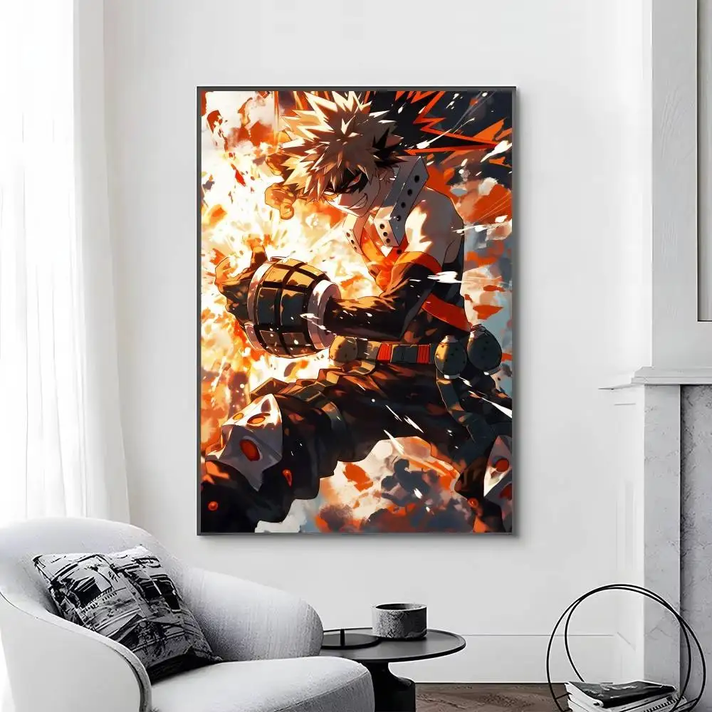 Plakat Bakugo Katsuki - anime My Hero Academia Wzór 4