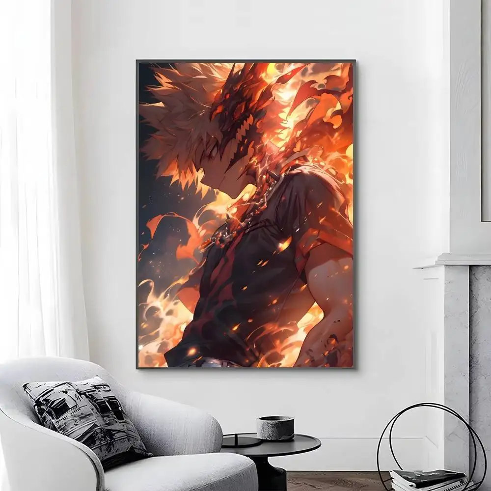 Plakat Bakugo Katsuki - anime My Hero Academia Wzór 6