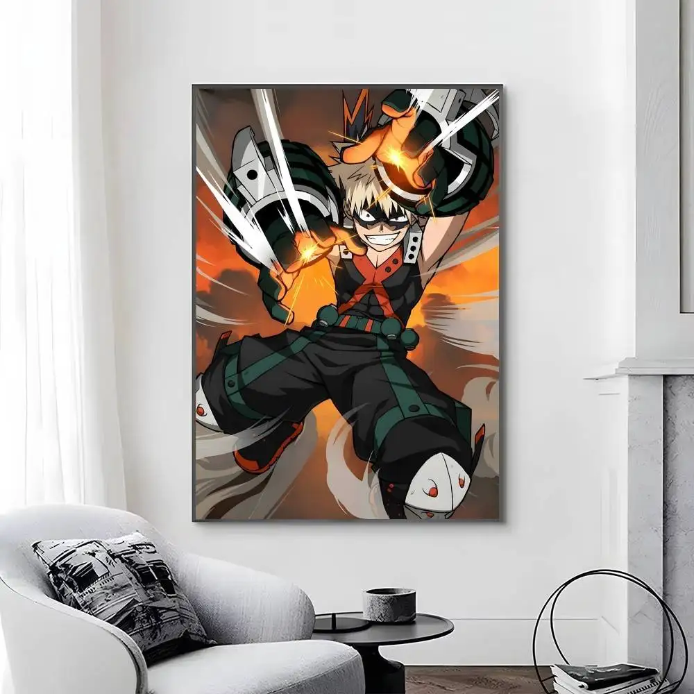 Plakat Bakugo Katsuki - anime My Hero Academia Wzór 8