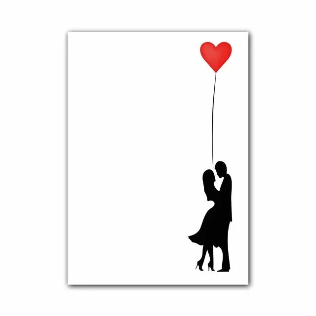 Plakat Banksy Dziewczynka z balonikiem Wzór 8