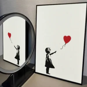 Banksy graffiti - plakat street art Wzór 1