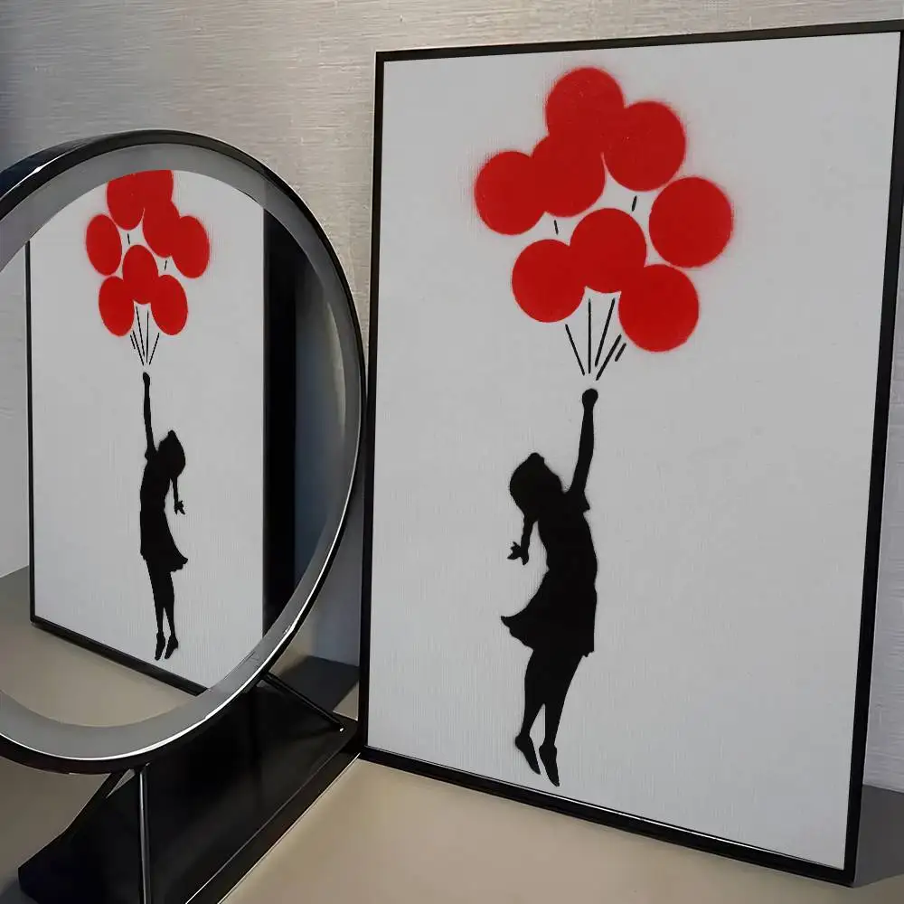 Banksy graffiti - plakat street art Wzór 7