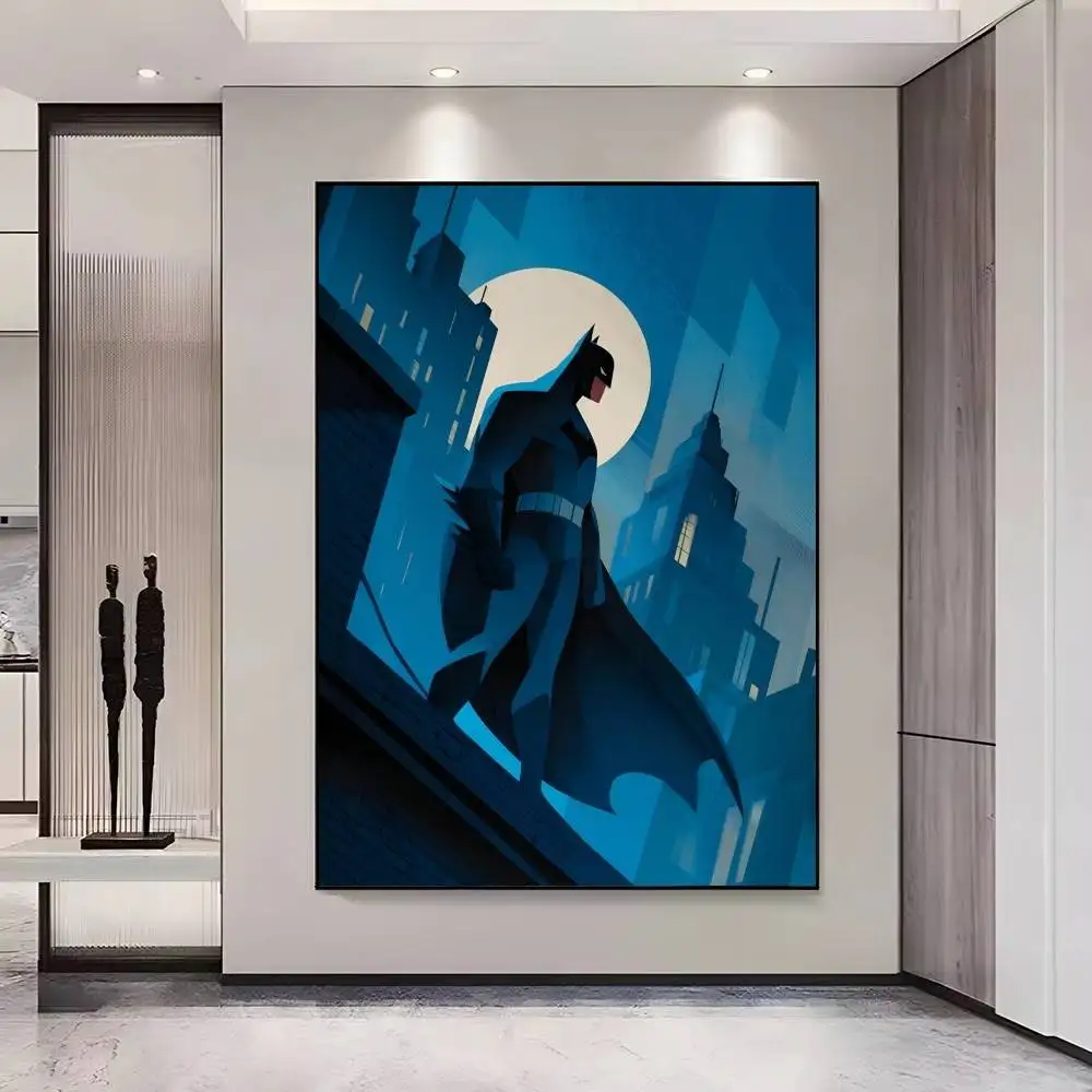 Plakat Batman czarno-biały komiks Hei 1
