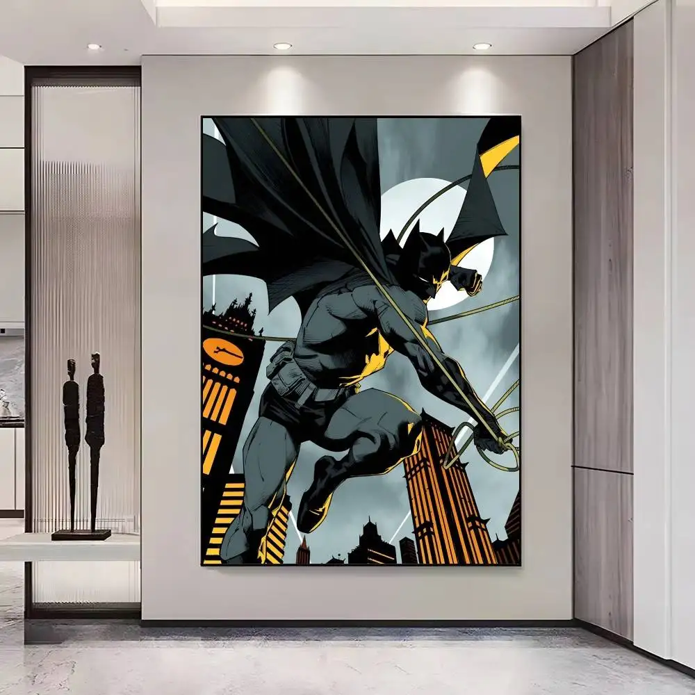 Plakat Batman czarno-biały komiks Hei 2