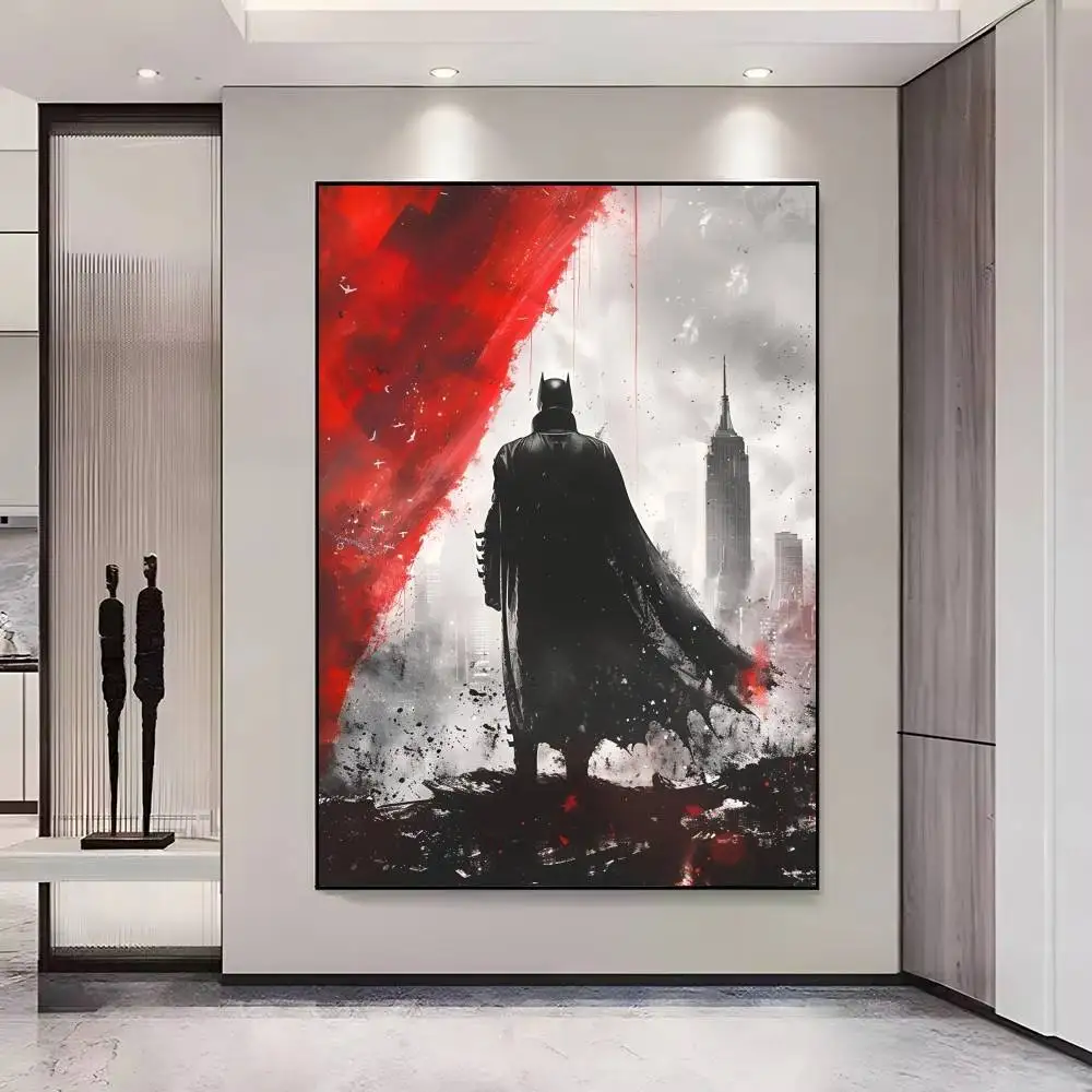 Plakat Batman czarno-biały komiks Hei 6