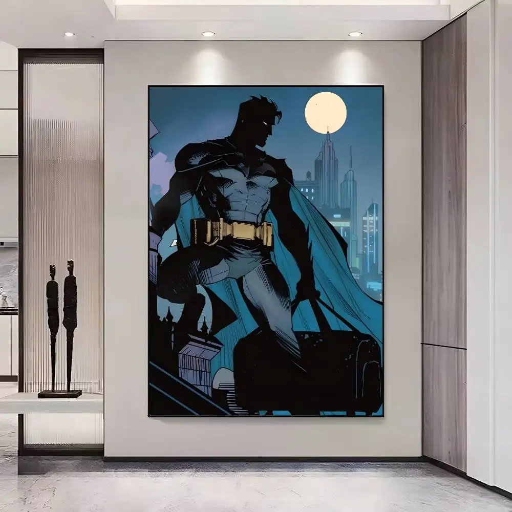 Plakat Batman czarno-biały komiks Hei 7