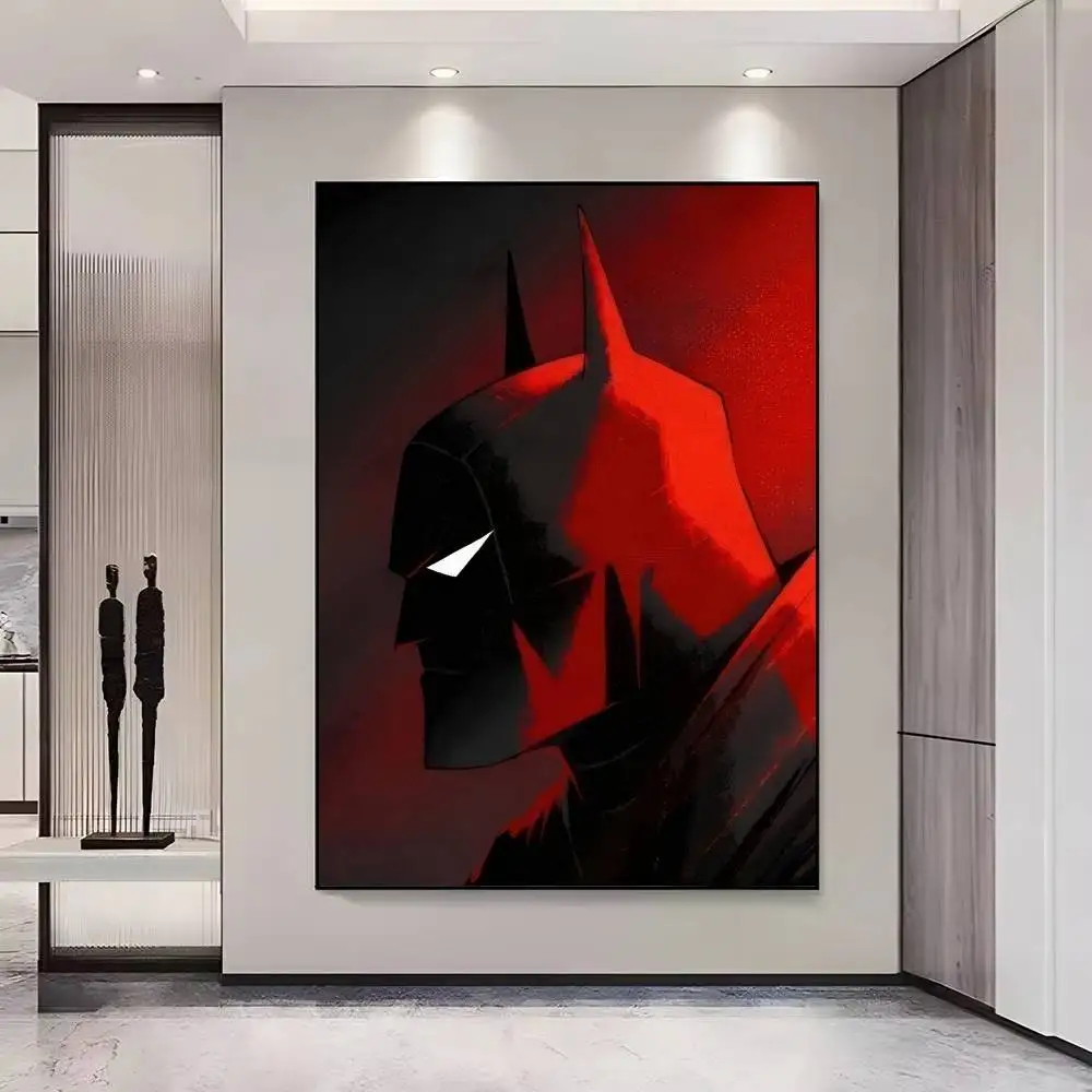 Plakat Batman czarno-biały komiks Hei 8