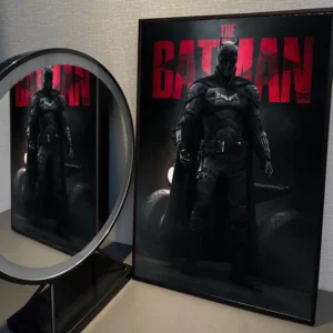 Plakat Batman naklejka filmowa na ścianę Wzór 1