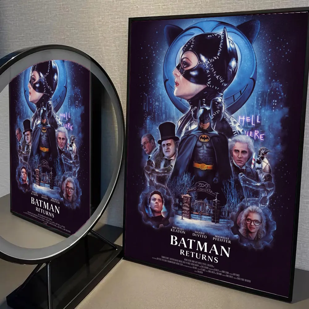 Plakat Batman naklejka filmowa na ścianę Wzór 6