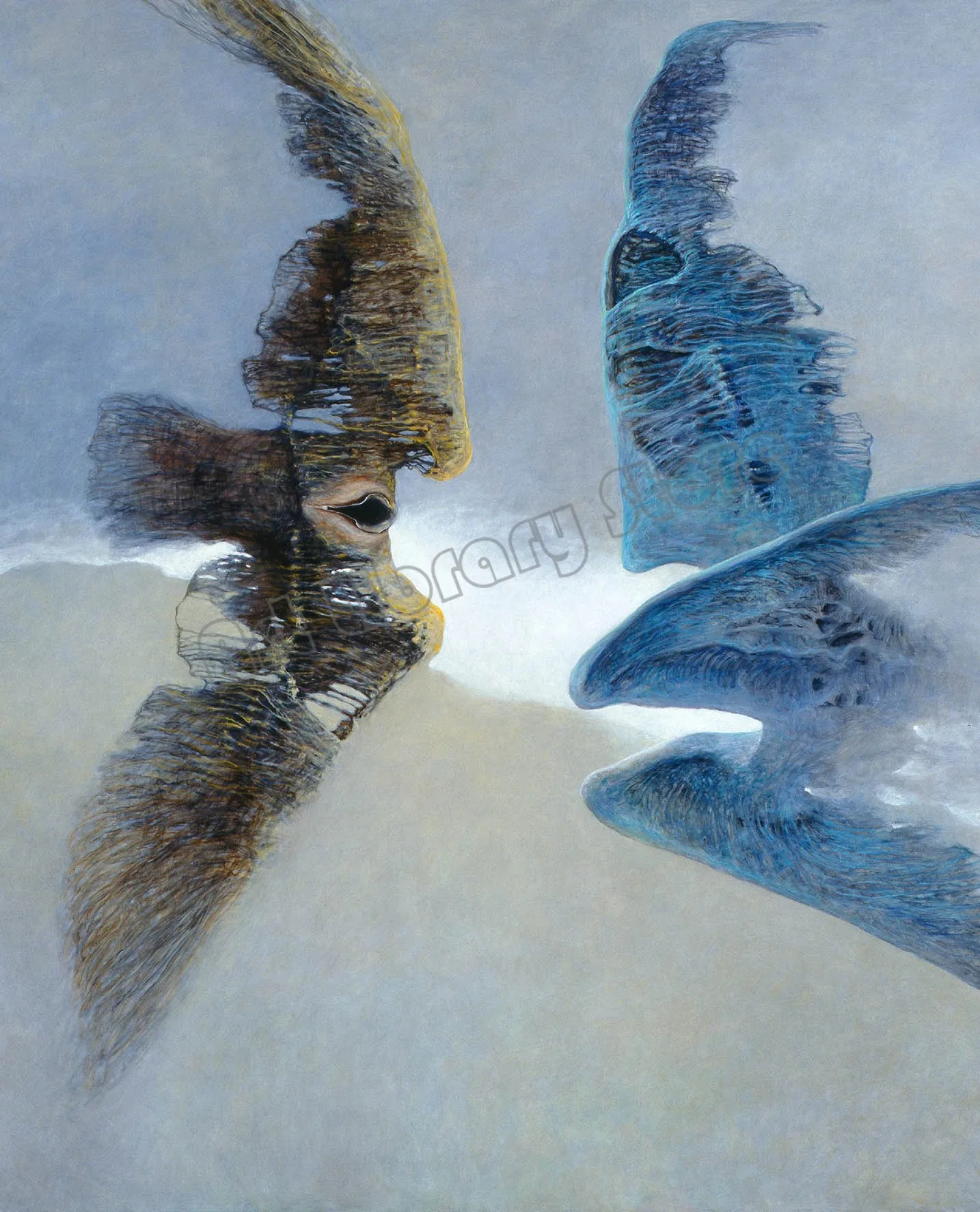 Plakat Beksiński surrealistyczne malarstwo Wzór 12