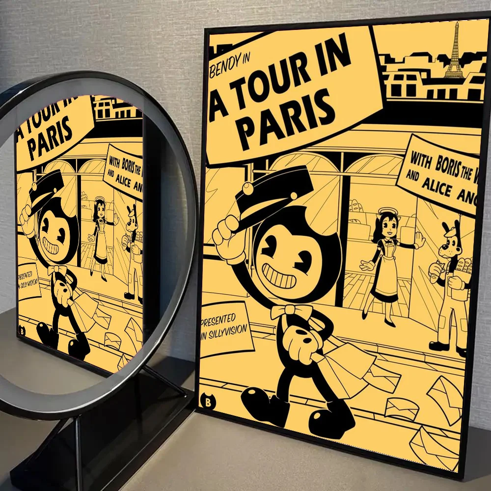 Plakat Bendy and the Ink Machine Wzór 7