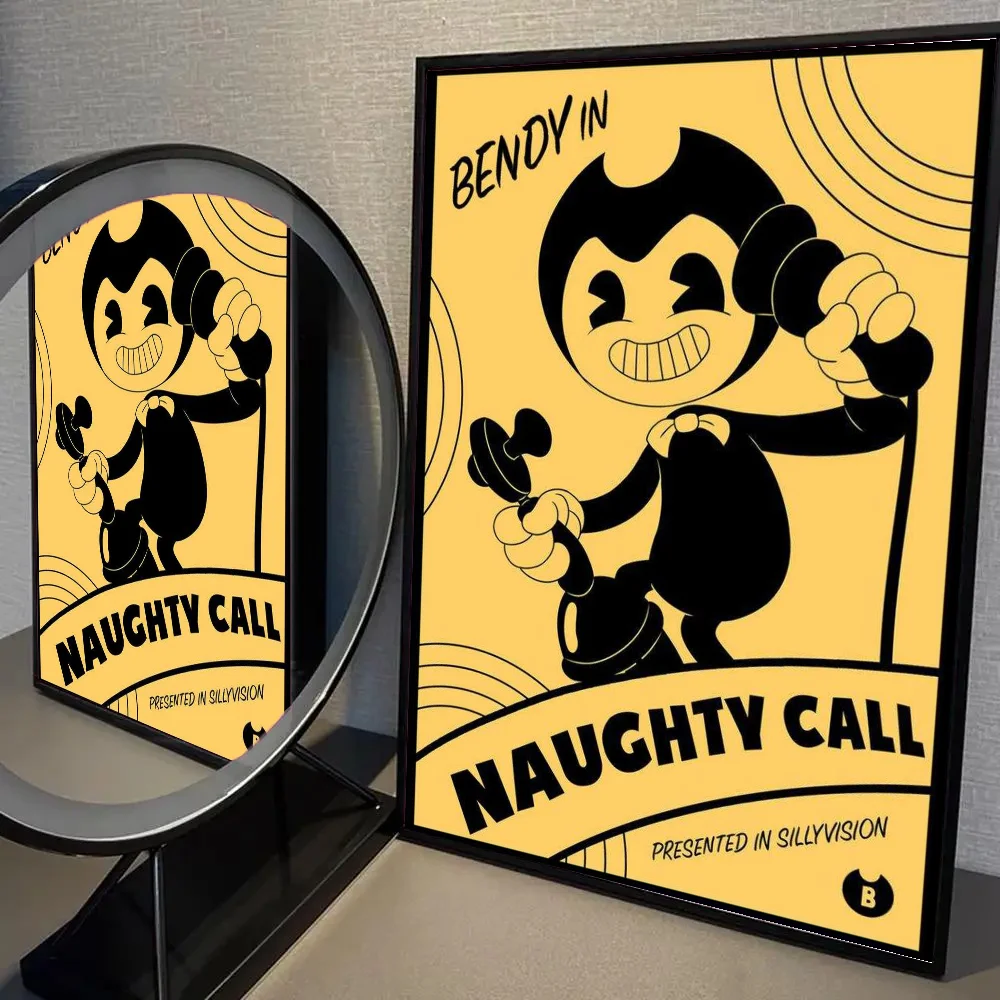 Plakat Bendy and the Ink Machine Wzór 8