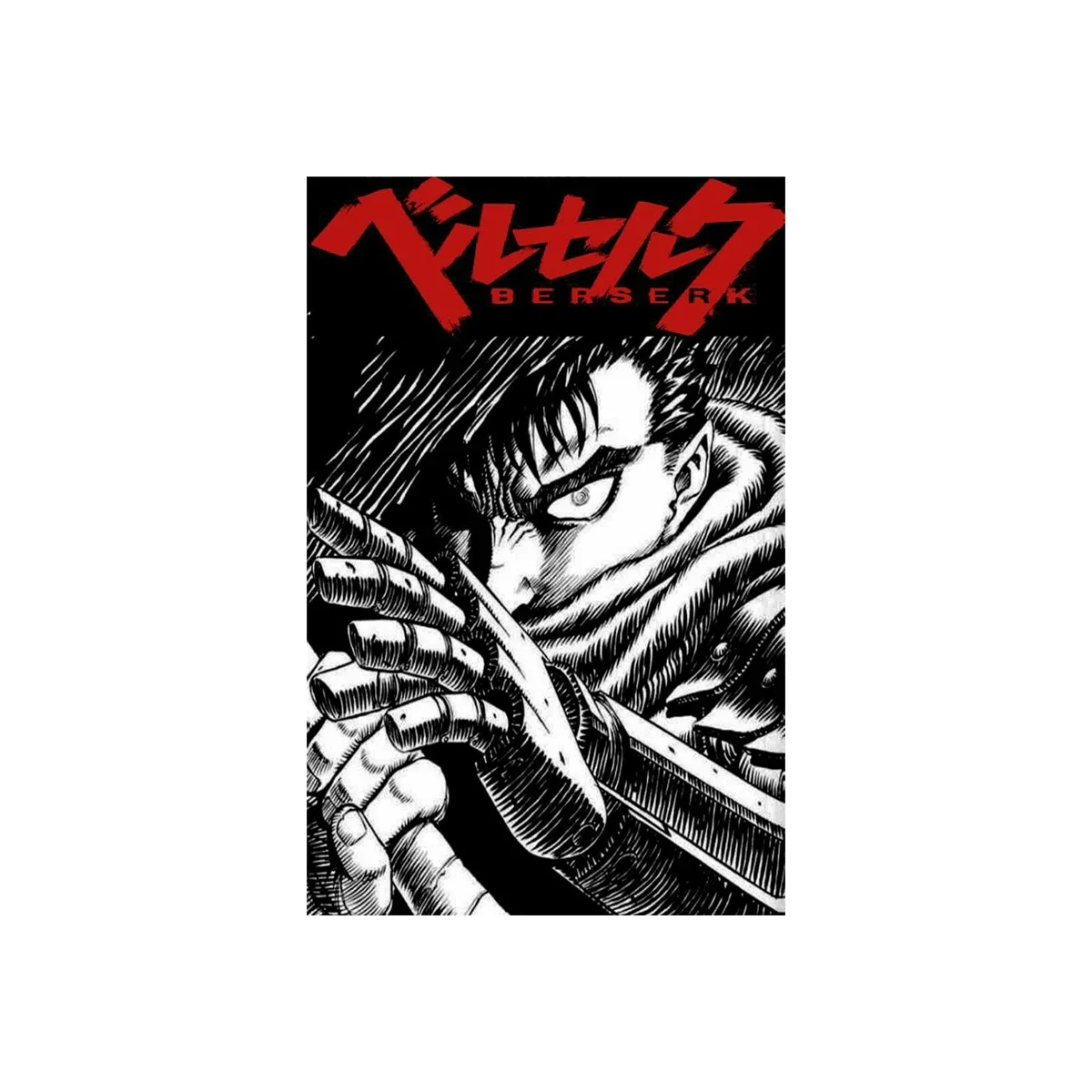 Plakat Berserk - Guts i Griffith Wzór 5