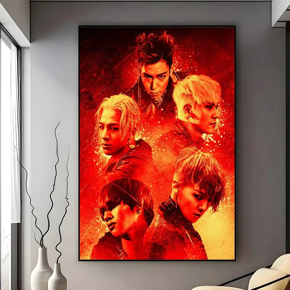 Plakat BIGBANG zespół K-pop Wzór 2