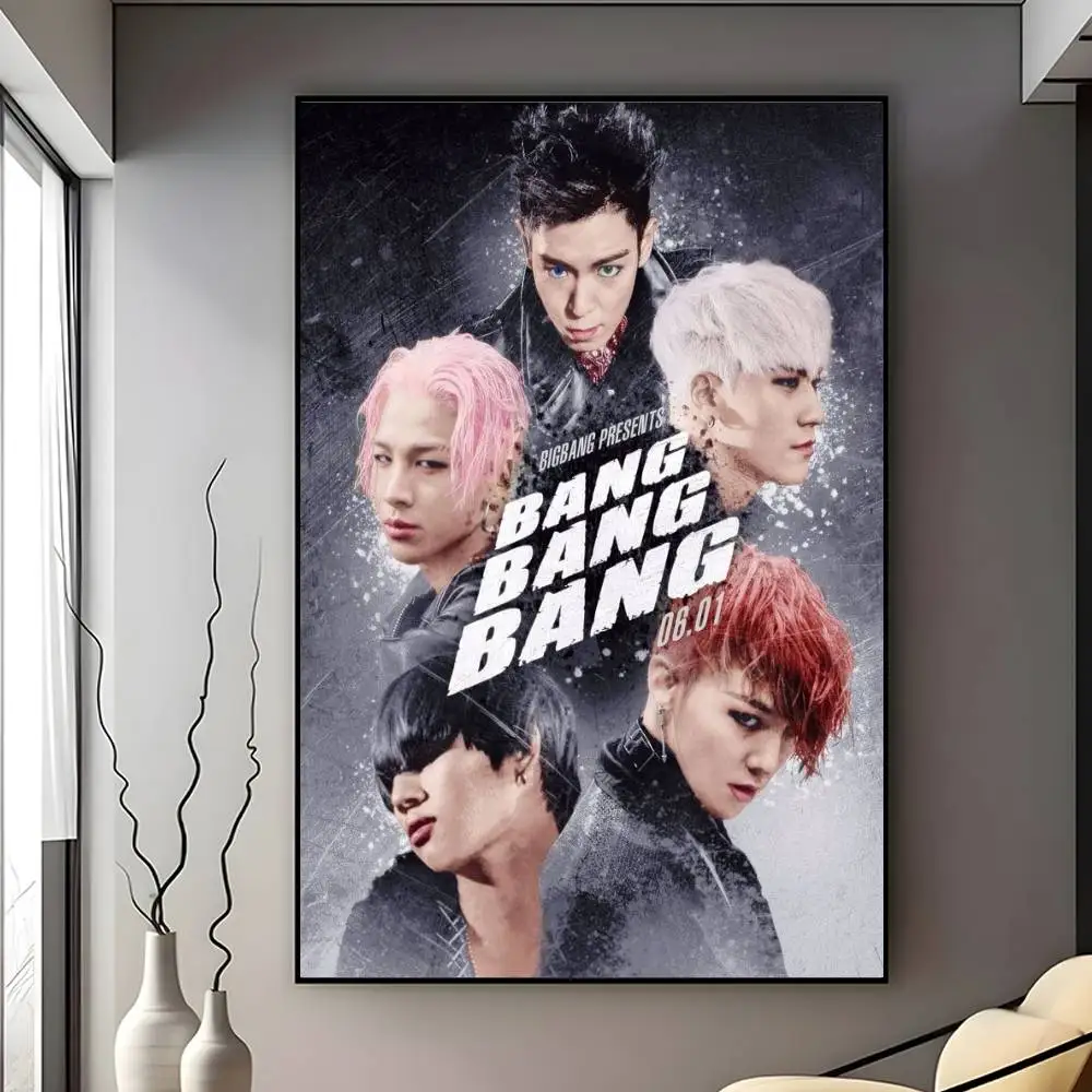 Plakat BIGBANG zespół K-pop Wzór 4